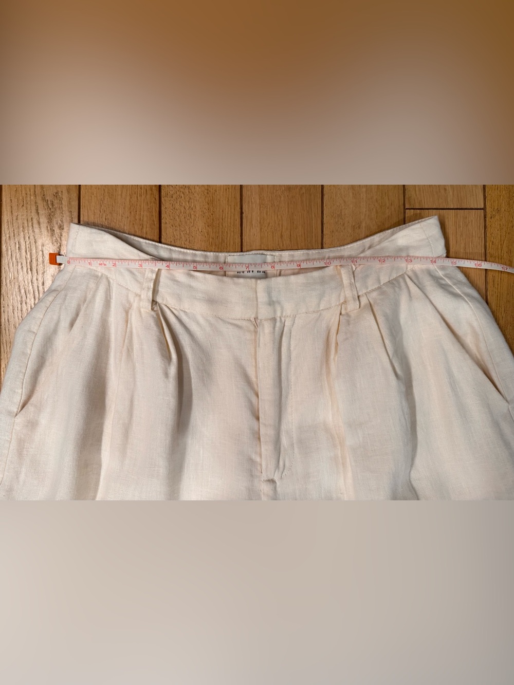 DISSH Nora Natural Linen Pants - Picture 4 of 6